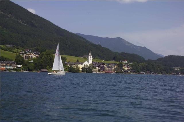 Appartementhaus Huber Abersee Exterior photo